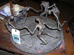 BRONZE, 'Dancing Figures'