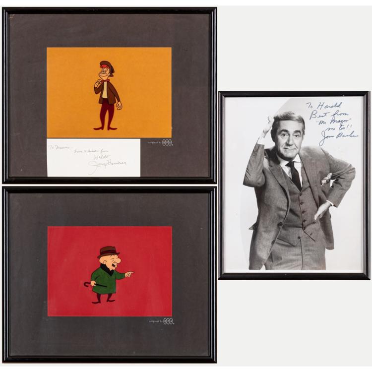 Two Animation Cels: Mr