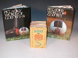 Piccadilly World of Golf 1972, 1973 & 1974,, and ten volumes of Wisden 1964, 1965, 1966, 1967 , 1969, 1970, 1971, 1972, 1974 and 1980 (12)