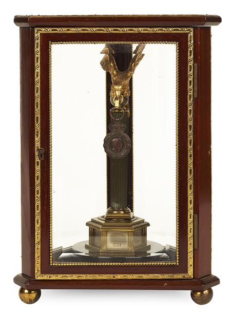 Cabinet 23Cm Wide, 33Cm High, 20Cm Deep; Column 27Cm High