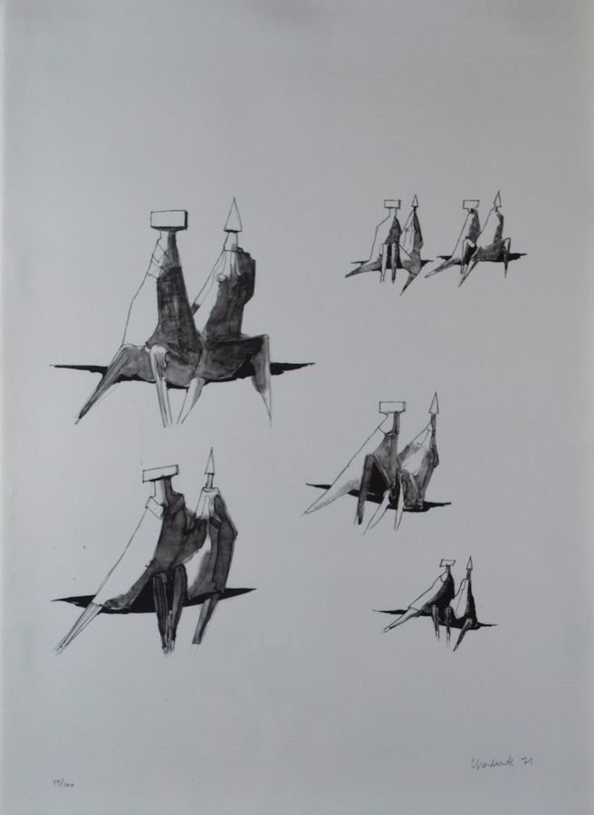 Lynn Chadwick, Seated Figures