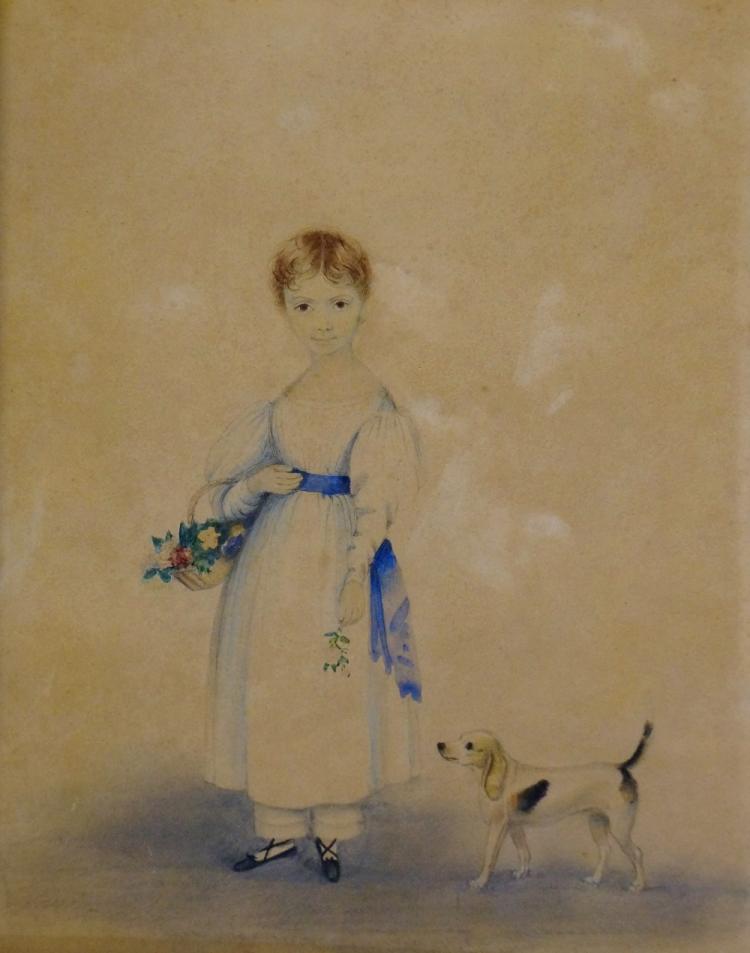 English School, late 18th / early 19th Century - portrait