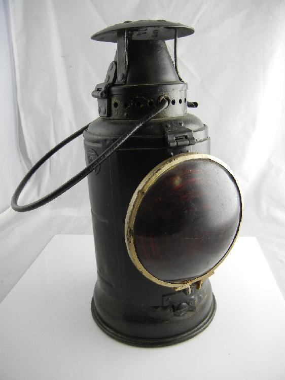 Adlake Penn. Railroad Signal Lamp, Black