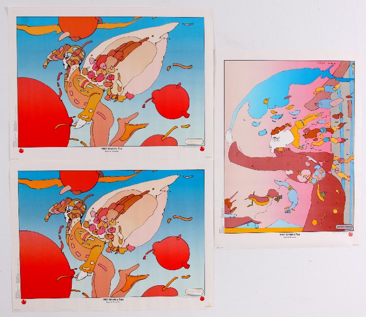 Peter Max 1982 World's Fair Posters