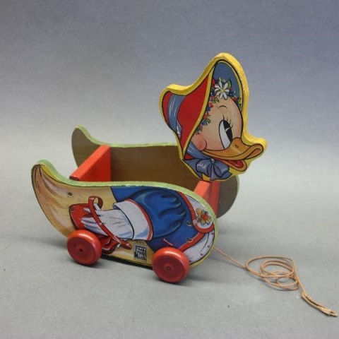 Fisher-Price Sonny Duck Cart Pull Toy