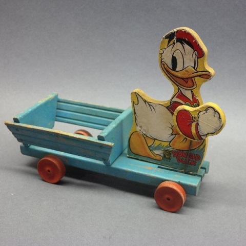 1940's Fisher-Price Donald Duck Pull Toy