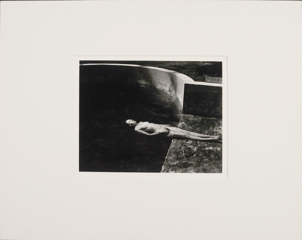 EDWARD & COLE WESTON: 'FLOATING NUDE' SILVER PRINT