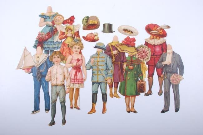 Raphael Tuck Paper Doll lot