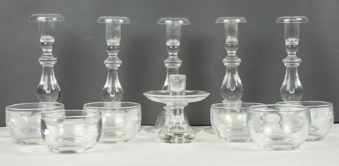 (12) pieces of steuben crystal