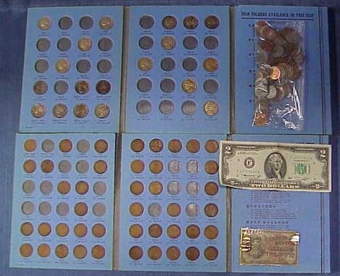 1122: LOT ASSORTED U.S. CURRENCY/TOKENS