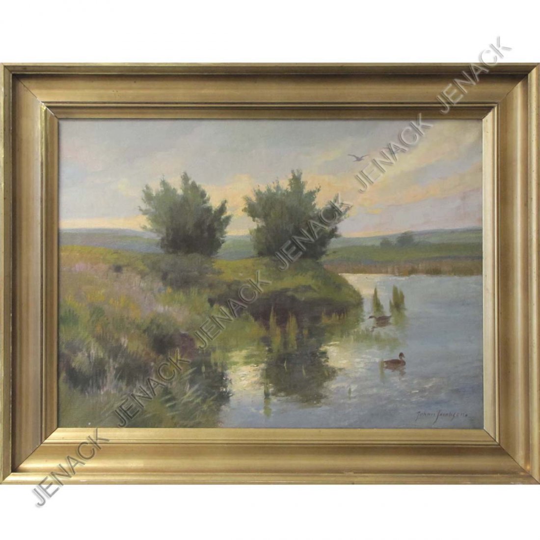 199: DANISH SCHOOL (20TH CENTURY), OIL ON CANVAS