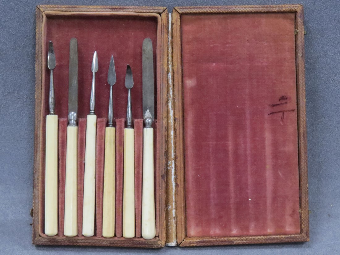 CIVIL WAR ERA SET SURGICAL INSTRUMENTS
