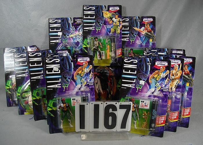 Lot of 16 Aliens action figures 1 Alien Queen