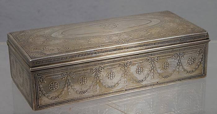 Tiffany & Co sterling silver cigarette box