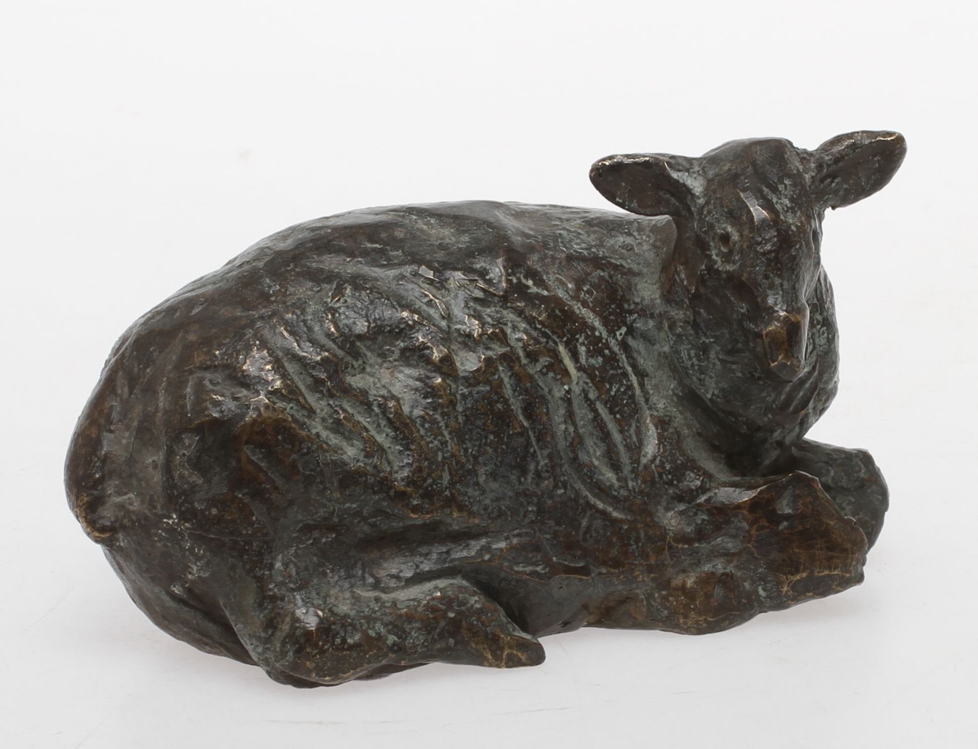 HENRIK ALLERT. Skulptur, brons, signerad.