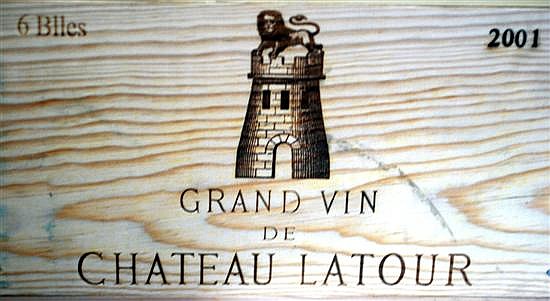 Chateau Latour 2001 - six bottles