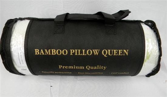 Two bamboo pillows