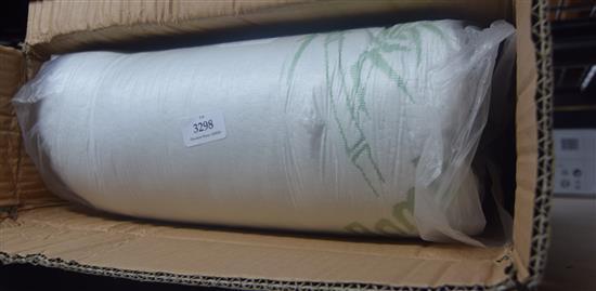 Two bamboo pillows