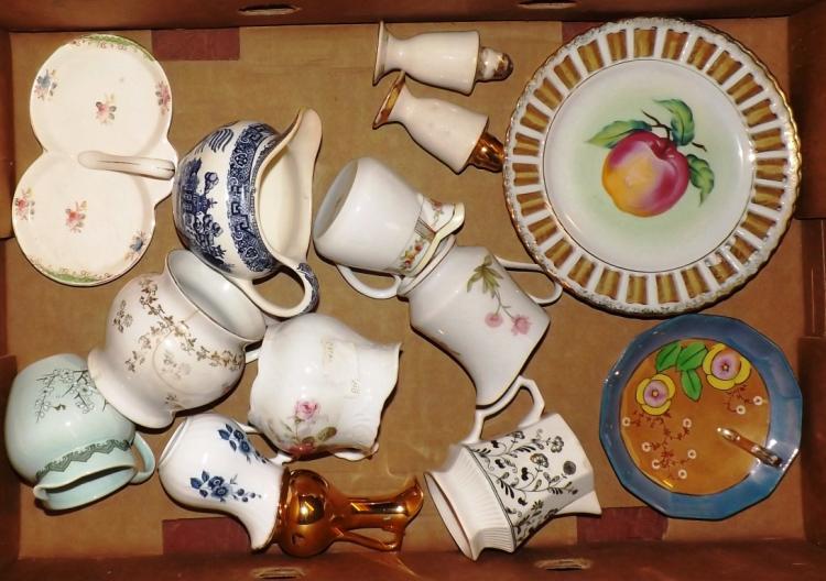 Box Lot - Assorted Porcelain Creamers