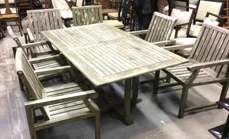 7 Piece Teak Furniture Outdoor Set