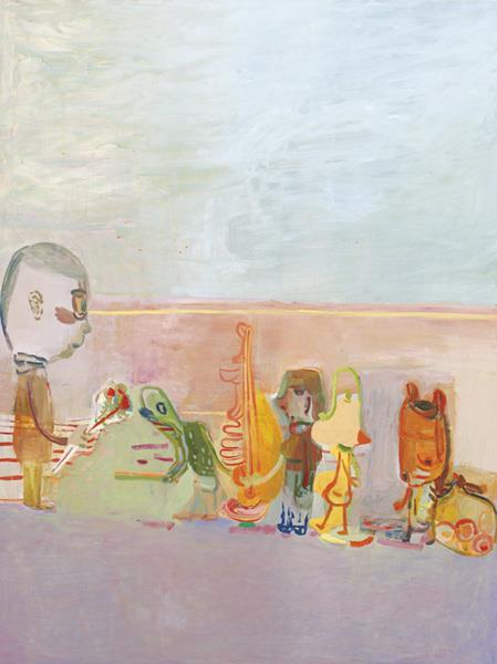 Suitors, 2001 – Amy Sillman