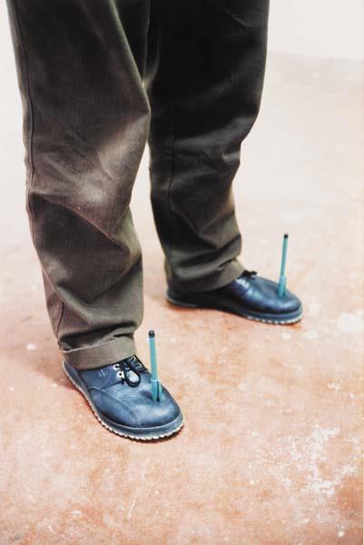 Untitled (One minute sculpture), 1997 – Erwin Wurm
