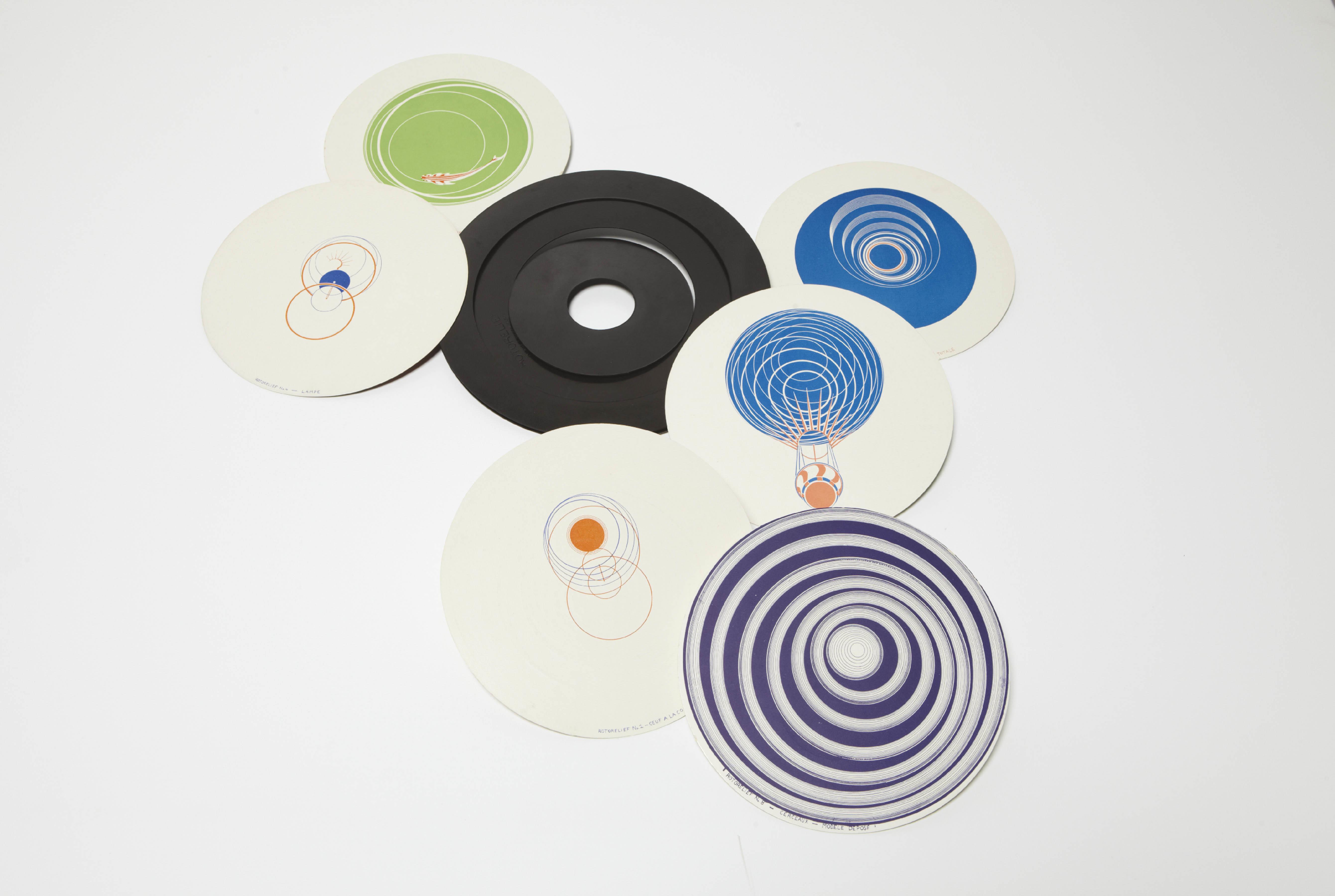 Rotoreliefts (Optical Discs), 1935-1965 – Marcel Duchamp