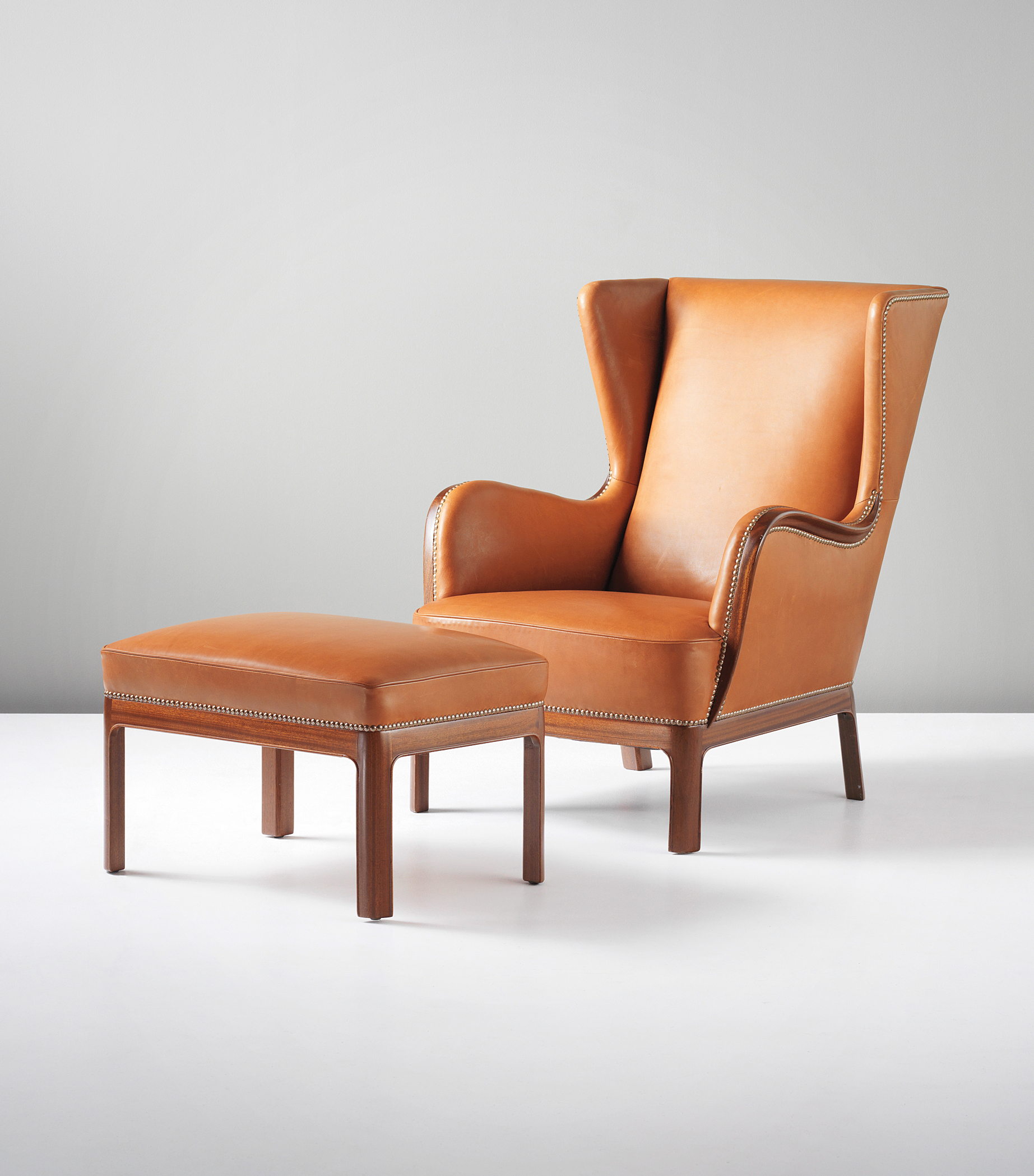Armchair and ottoman, 1930s – Frits Henningsen