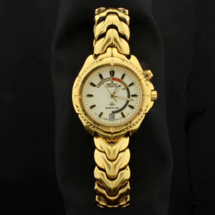 Seiko "Kinetic" Ladies Sports Watch 100