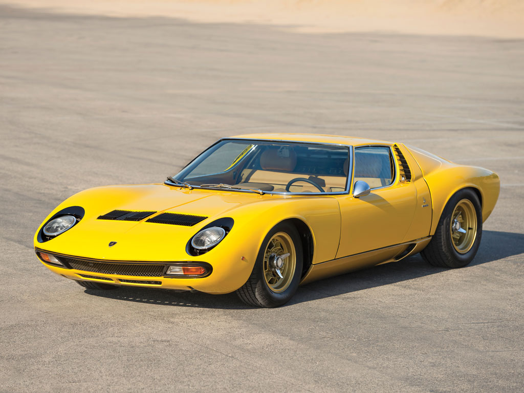 1971 Lamborghini Miura P400 SV by Bertone