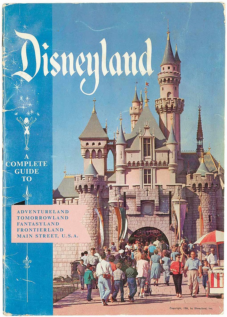 Walt Disney: Original 1956 Disneyland souvenir