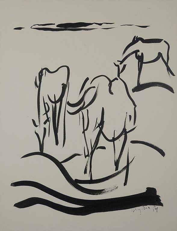 Jean DEGOTTEX (French 1918 - 1988)