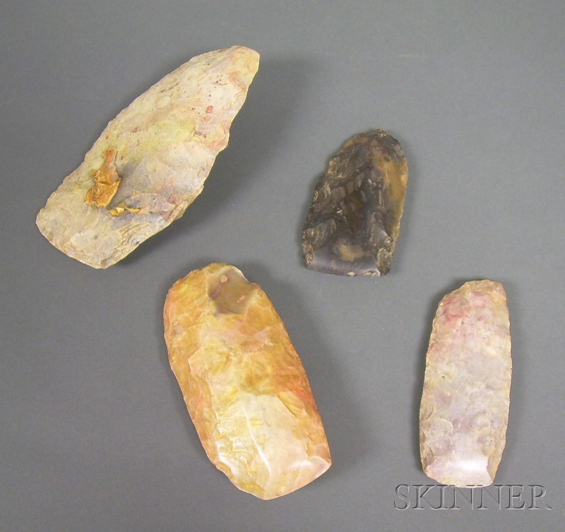 Four African Neolithic Stone Axes