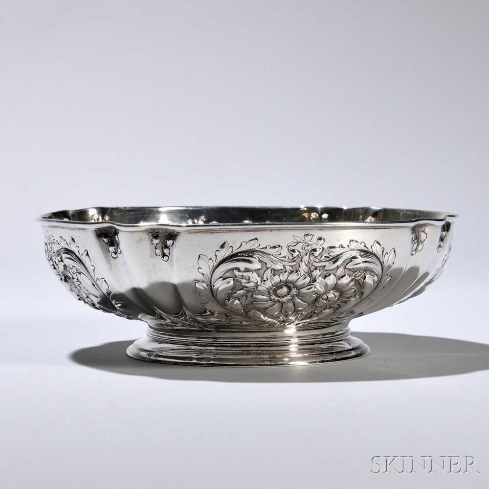 Gorham Sterling Silver Repousse Bowl