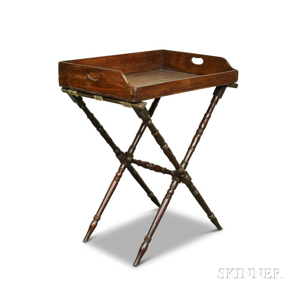 George III Mahogany Butler's Tray