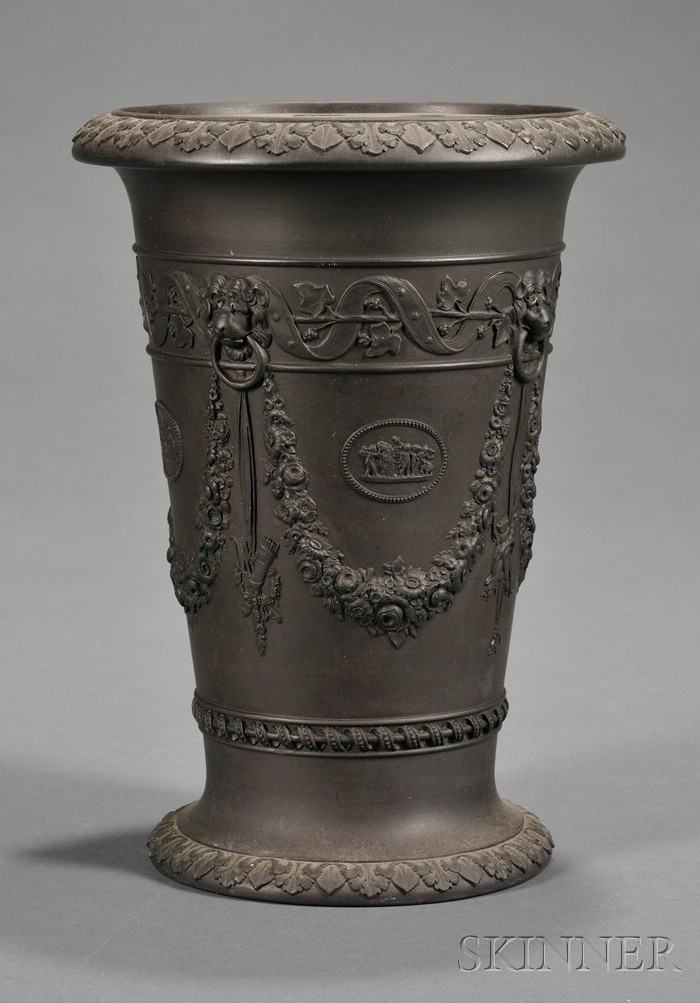Wedgwood Black Basalt Vase