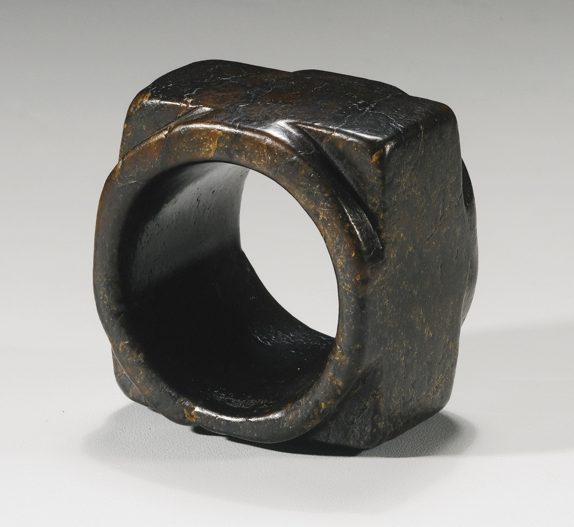 A jade cong neolithic period / shang dynasty