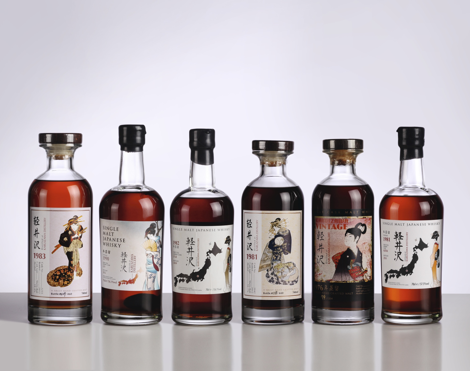 Karuizawa single malt whisky geisha 1990