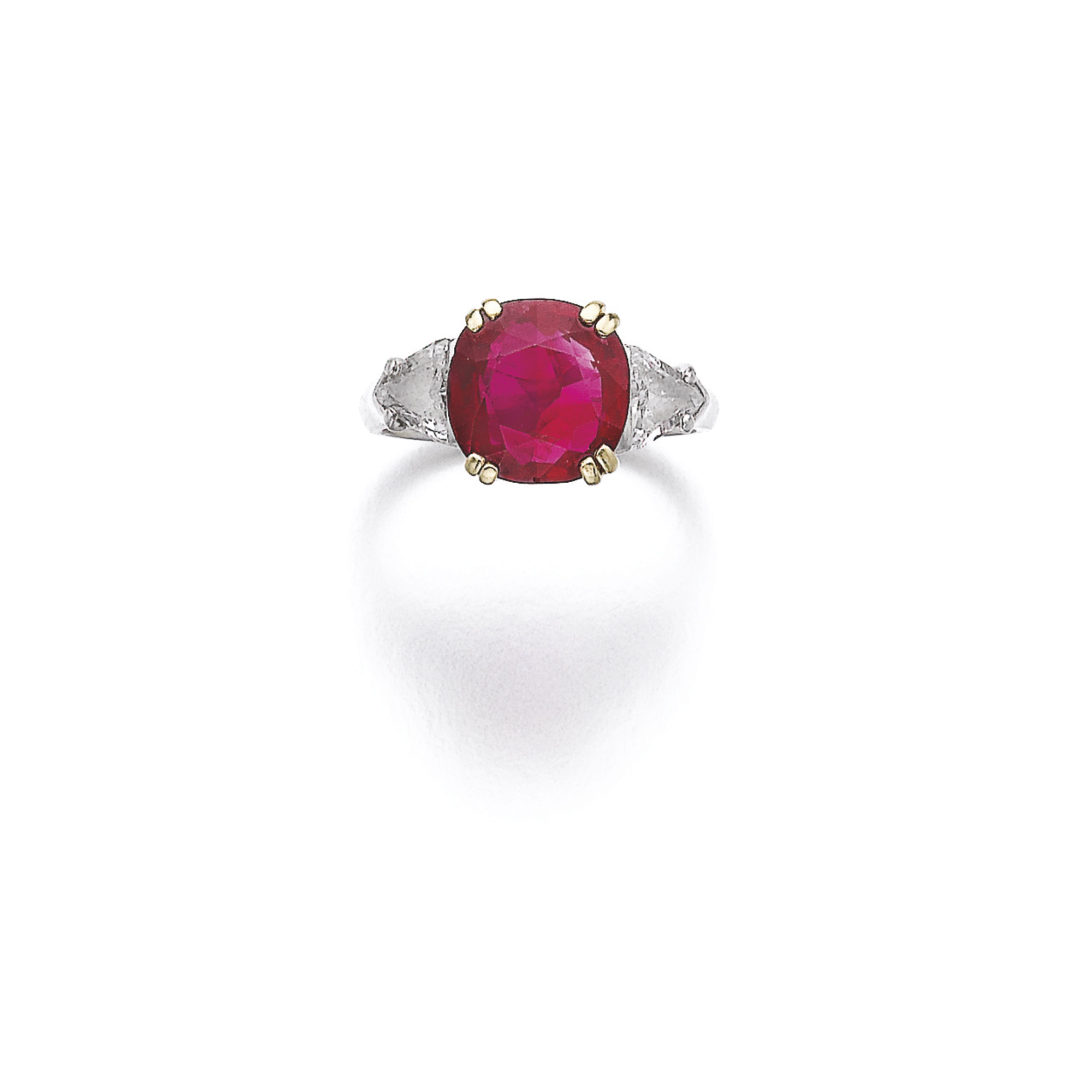 Fine ruby and diamond ring, chaumet