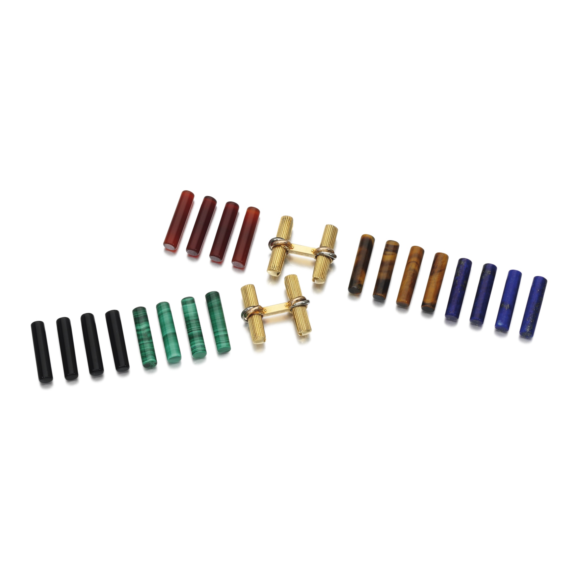 Set of cufflinks, 'trinity', cartier