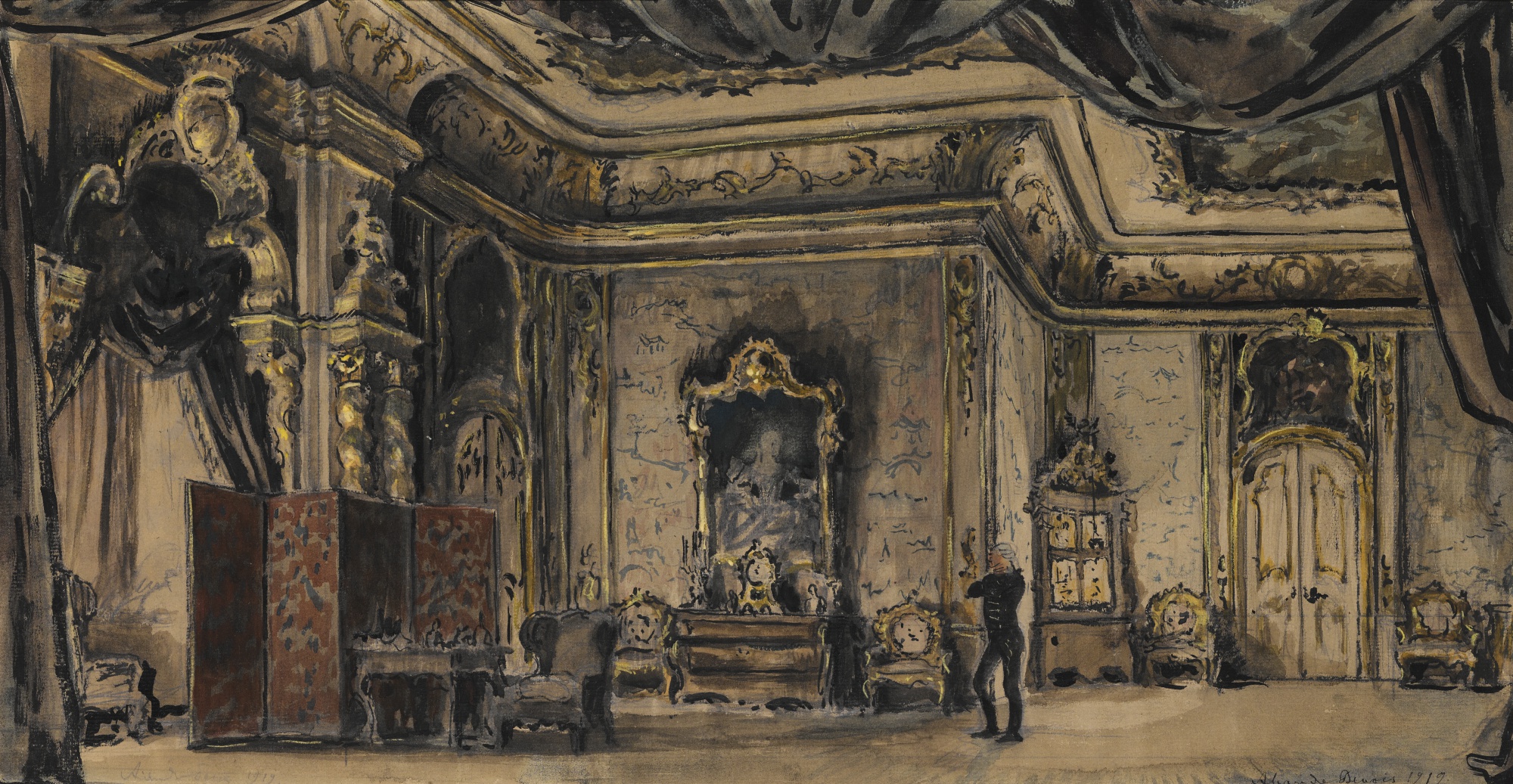 Set Design for The Queen of Spades