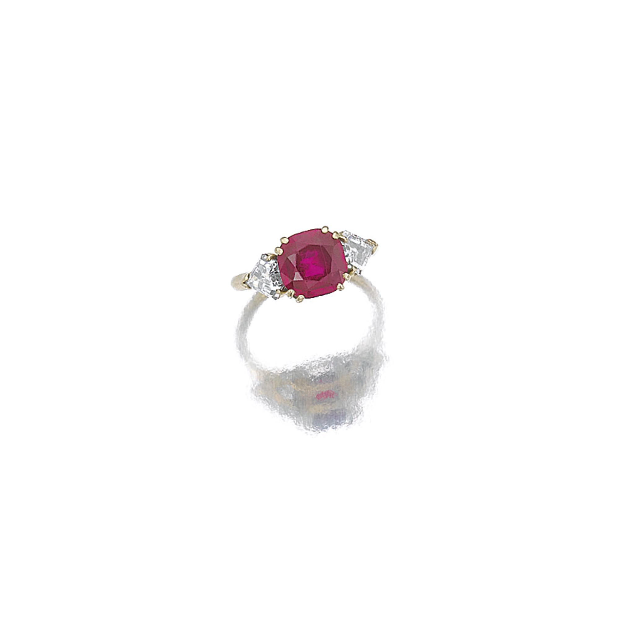 Ruby and diamond ring, Chaumet + report