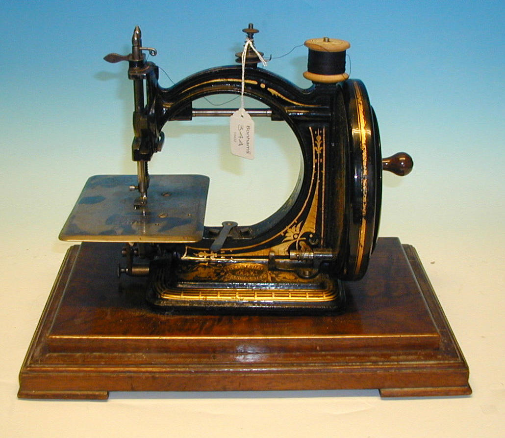 A Gresham lock stitch sewing machine,