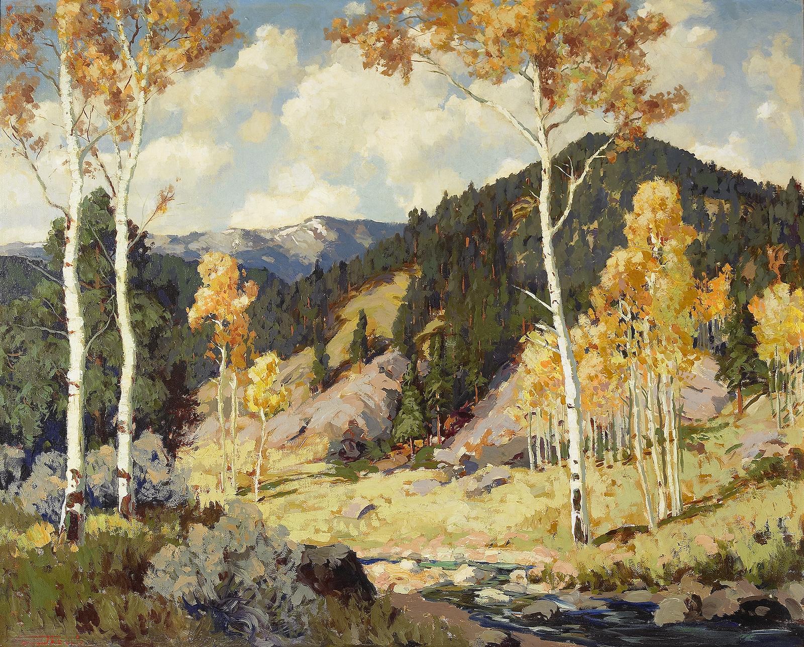 Aspens, Santa Fe Canyon