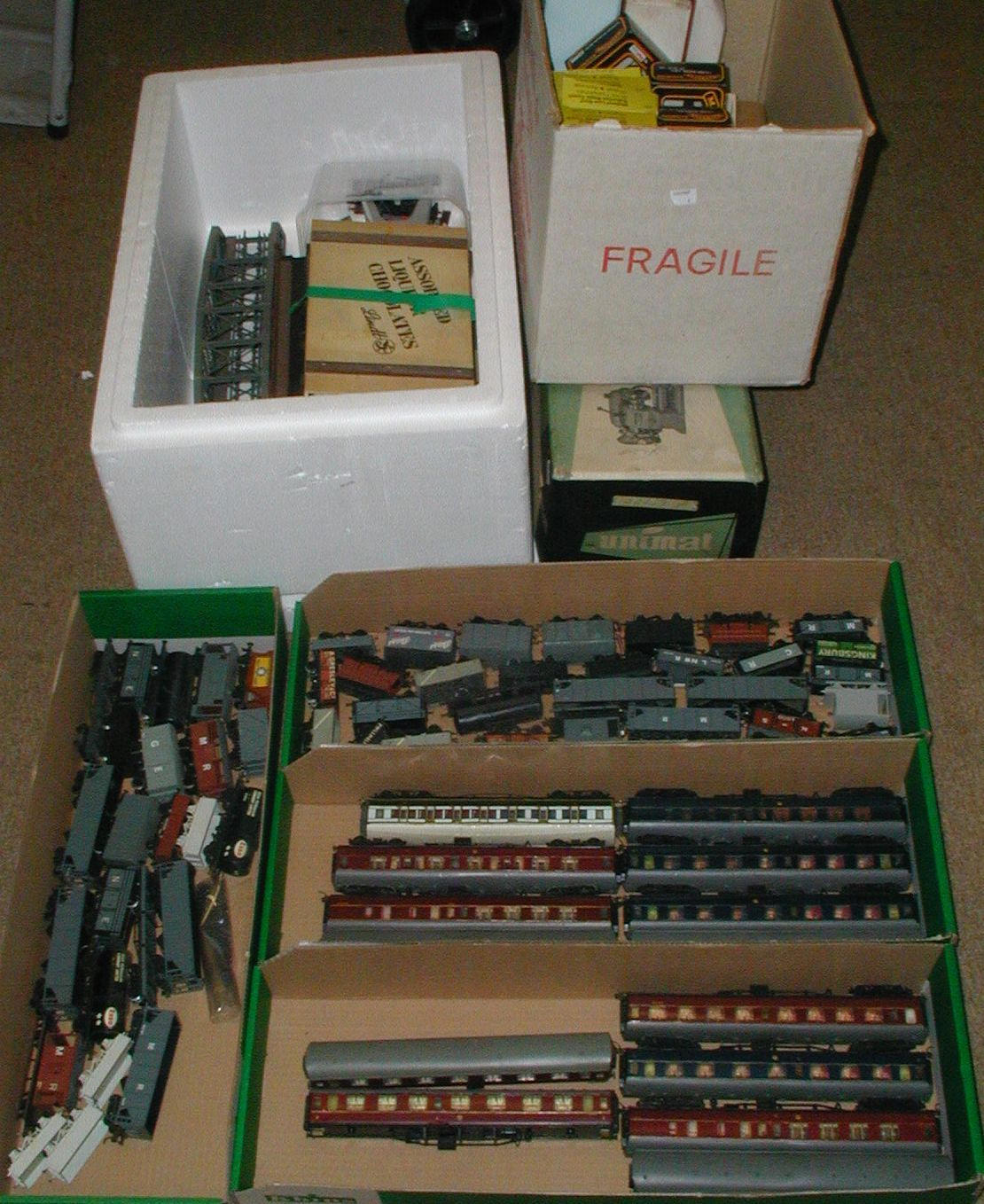 Kit built wagons and other items