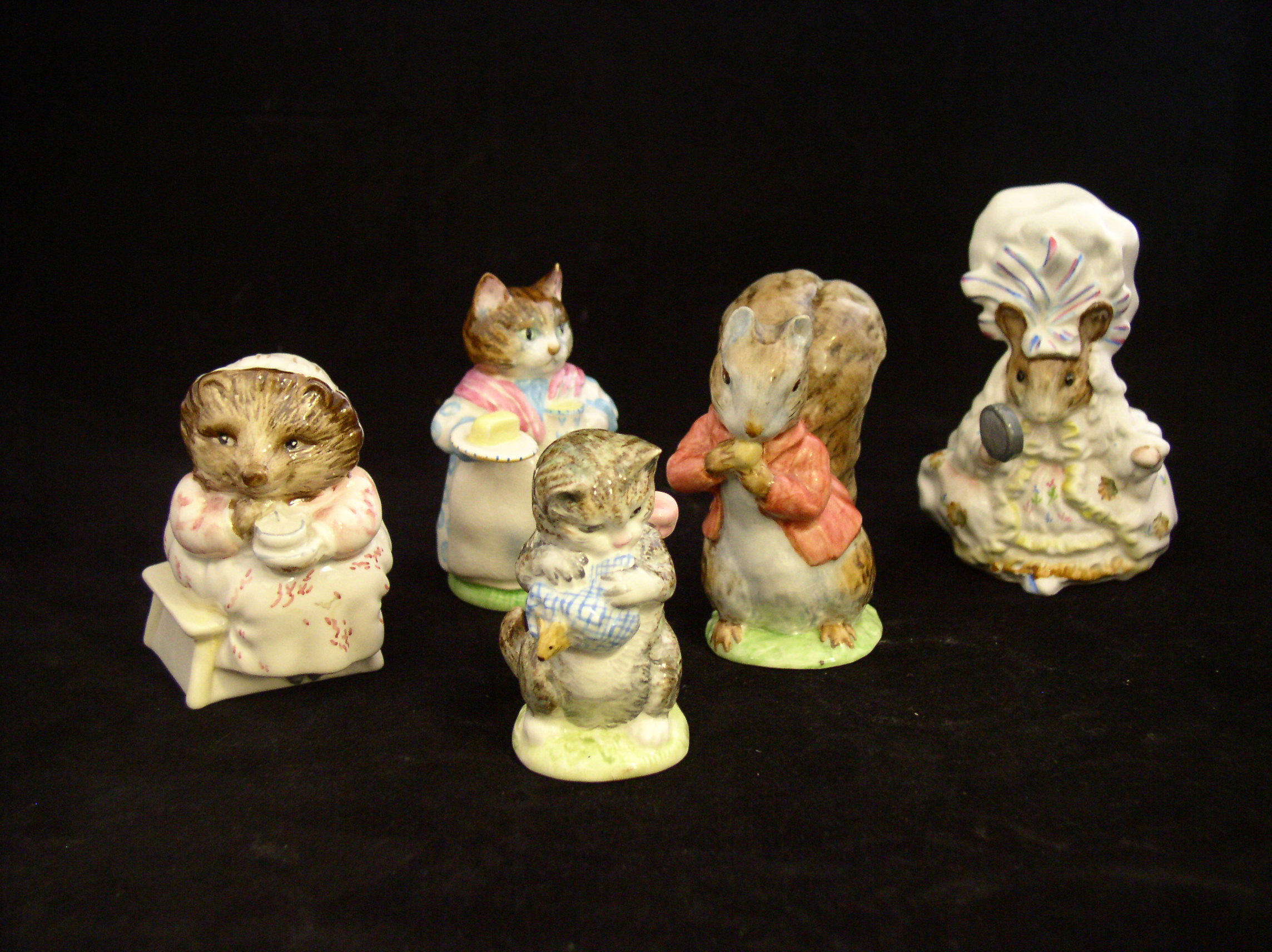 Beatrix Potter Five Beswick Beatrix Potter figures