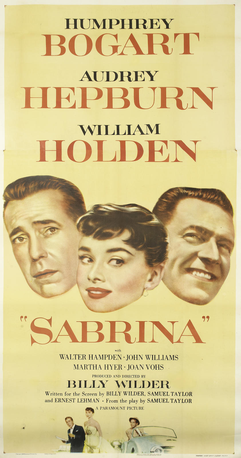 Sabrina, Paramount Pictures, 1954,