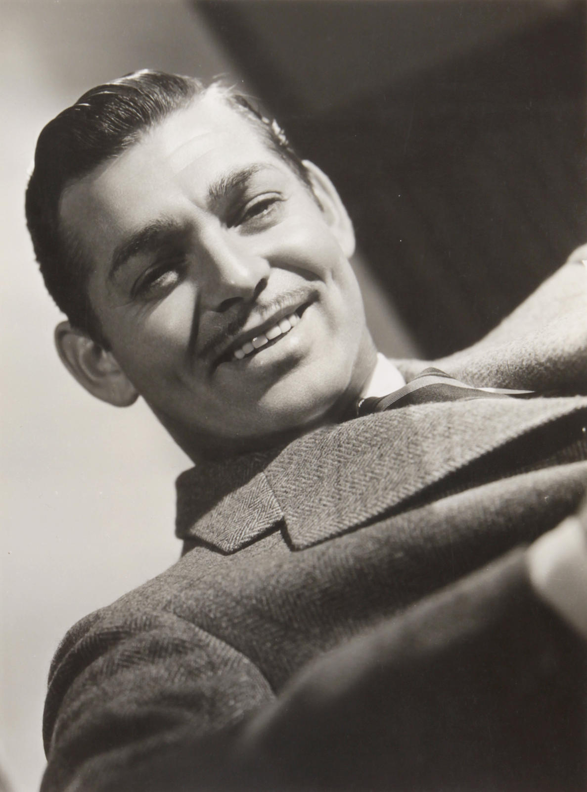 A Clark Gable black and white publicity photograph, 1940s