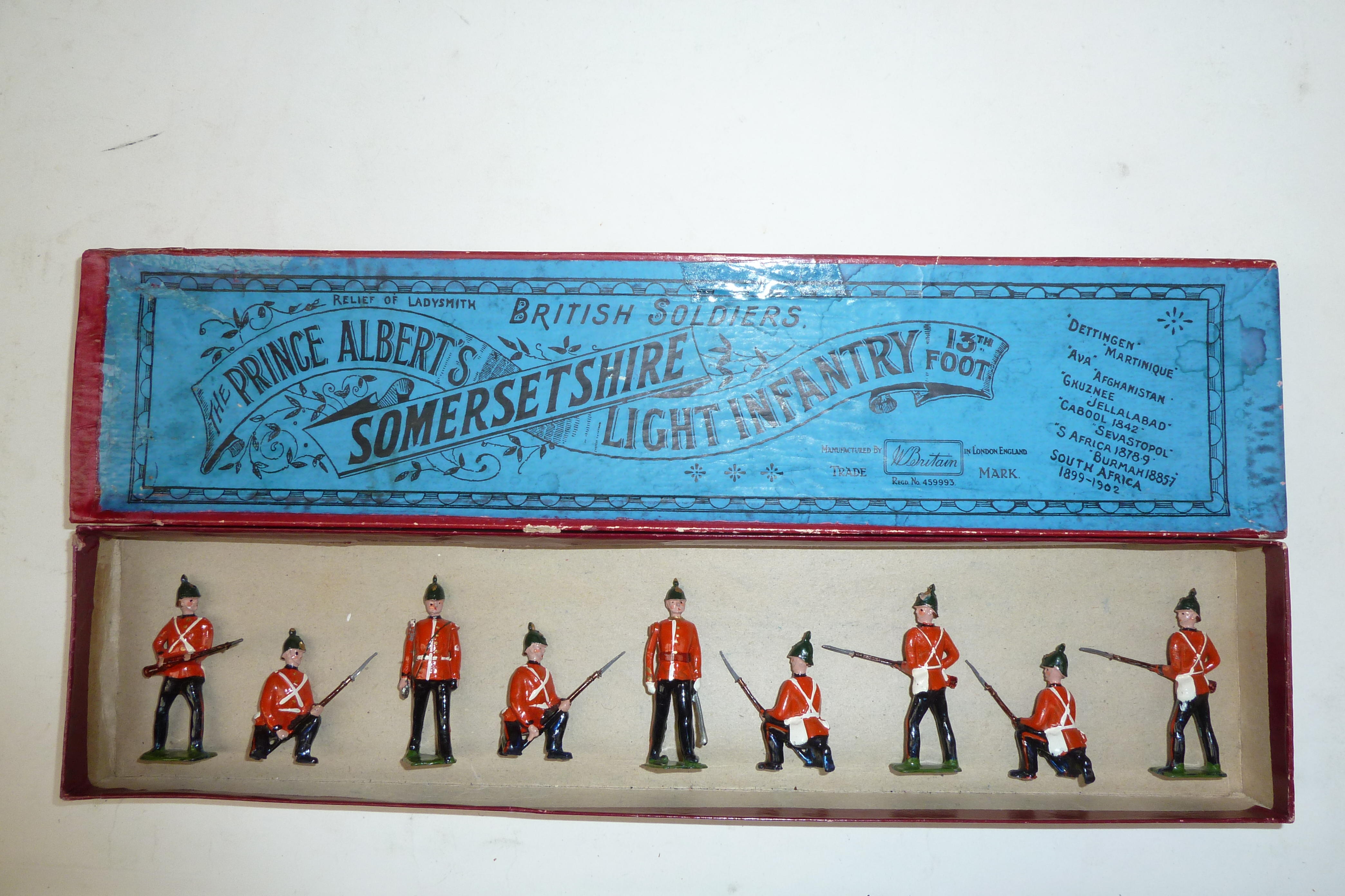 Britains set 17, Somerset Light Infantry 9