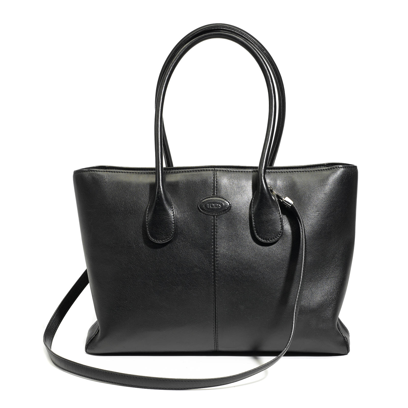 A Tod's black D-bag handbag